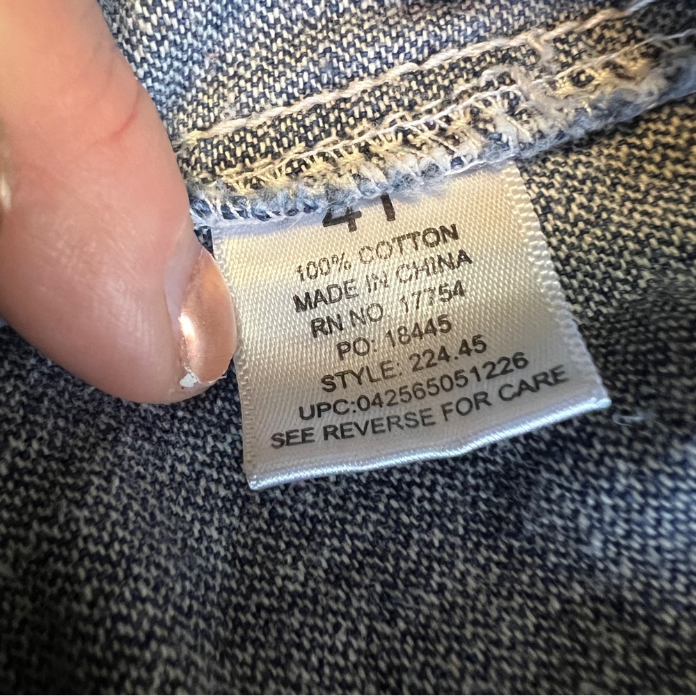 4T Key Blue Denim Bib Overalls - Picture 4 of 6